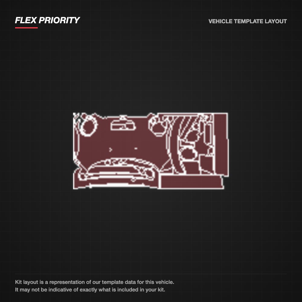 Mini Convertible 2013-2015 kit layout (template 3)