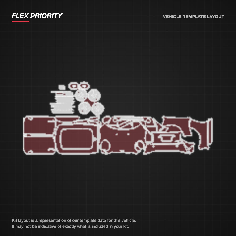 Mini Convertible 2016 kit layout