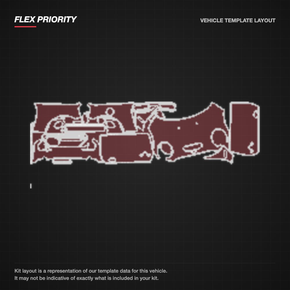 Mini Convertible 2017-2019 kit layout