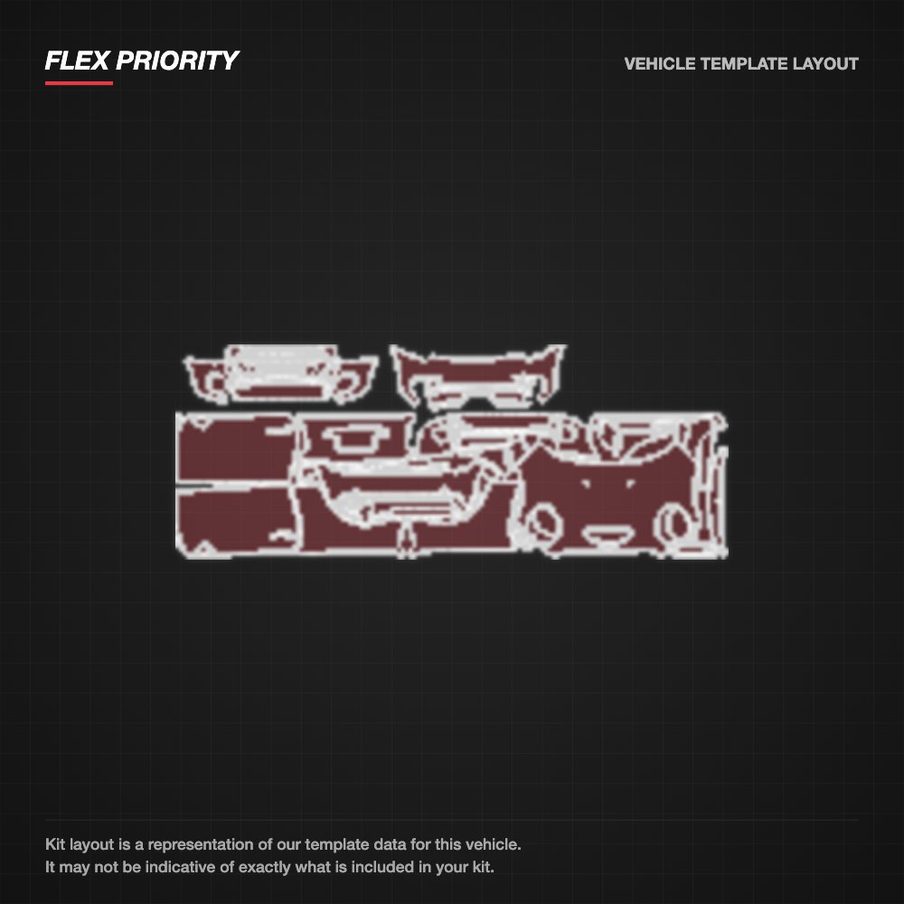Mini Convertible 2020-2021 kit layout (template 2)