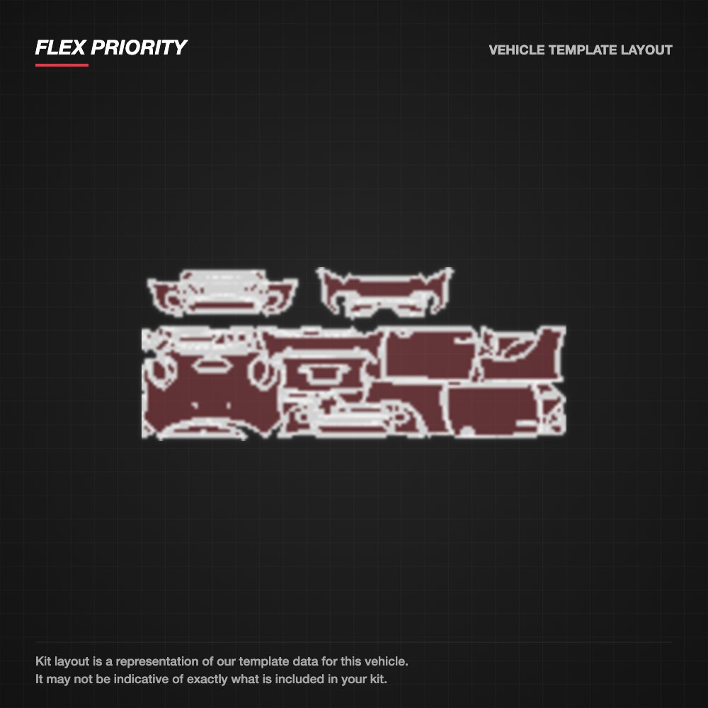 Mini Convertible 2020-2021 kit layout (template 1)