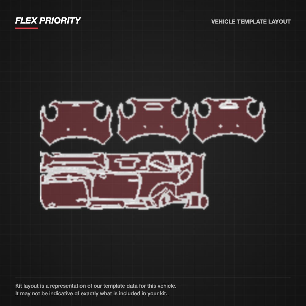 Mini Convertible 2022-2023 kit layout (template 2)
