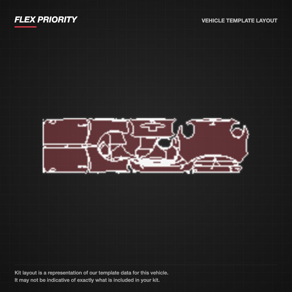 Mini Convertible 2024+ kit layout (template 1)