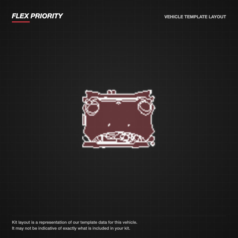 Mini Cooper 2008-2014 kit layout