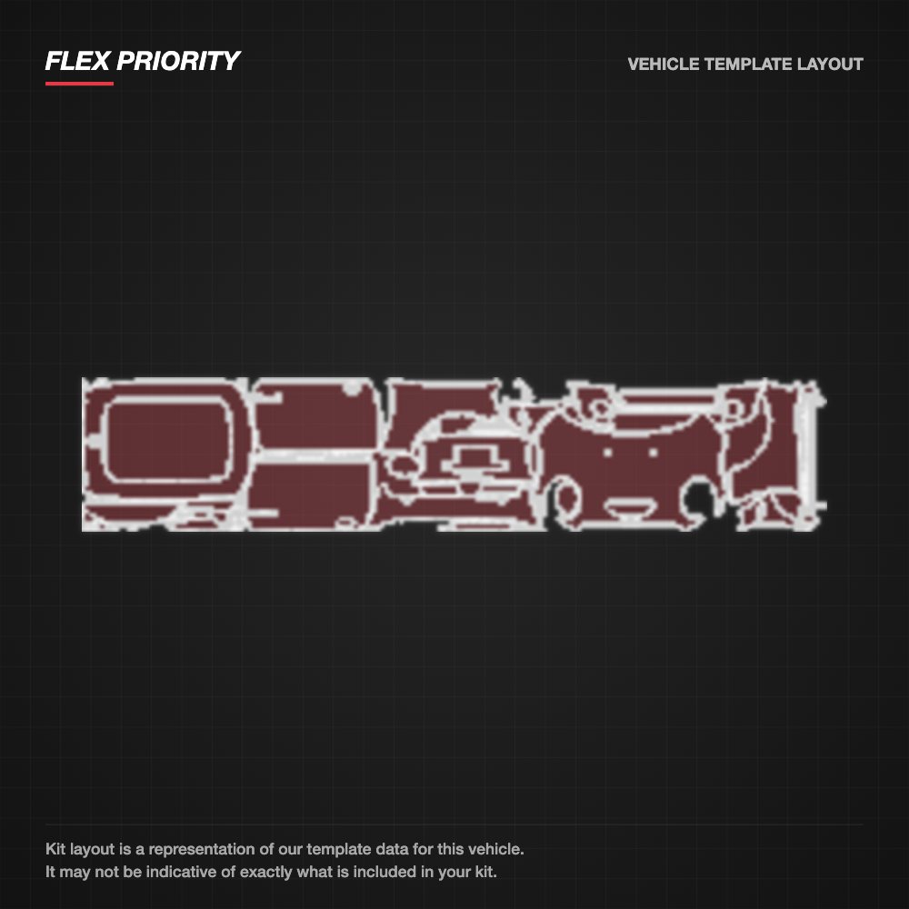 Mini Cooper 2016-2017 kit layout