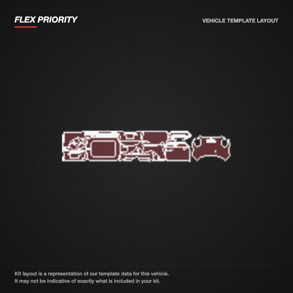 Mini Cooper 2022-2023 kit layout (template 1)