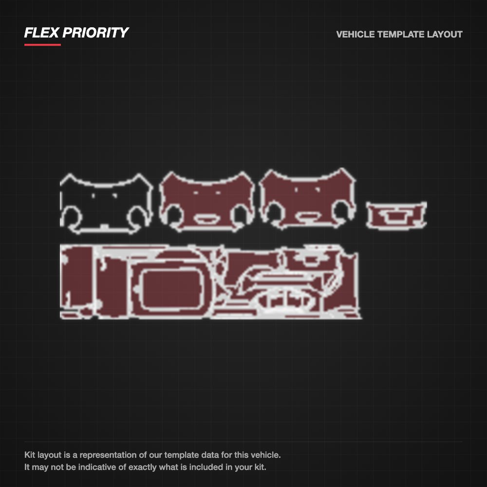 Mini Cooper 2022-2023 kit layout (template 2)