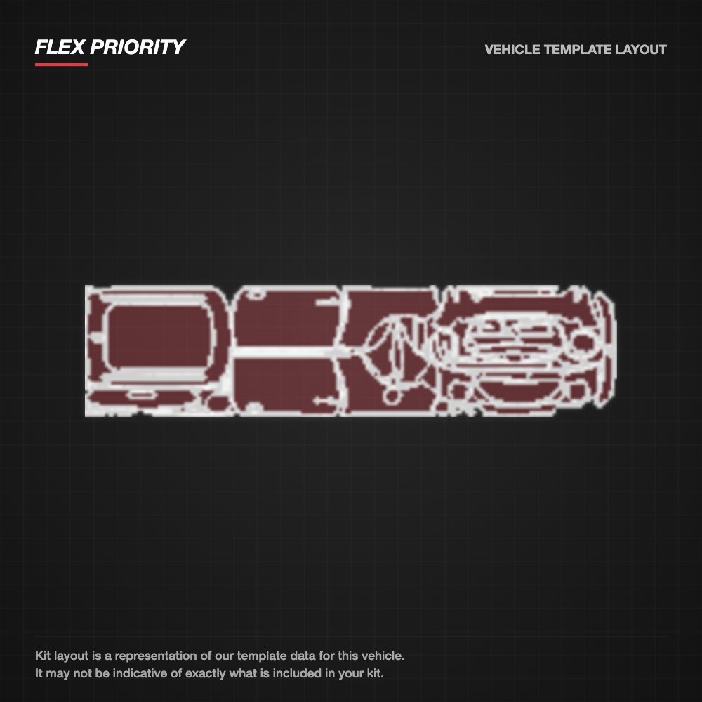 Mini Cooper 2024+ kit layout (template 3)