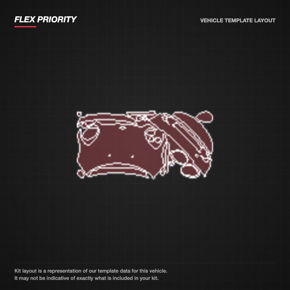 Mini Paceman Cooper 2017+ kit layout