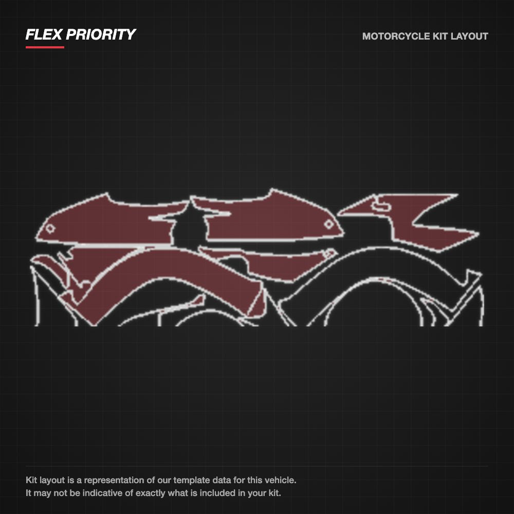 Honda VFR 800 2013+ kit layout