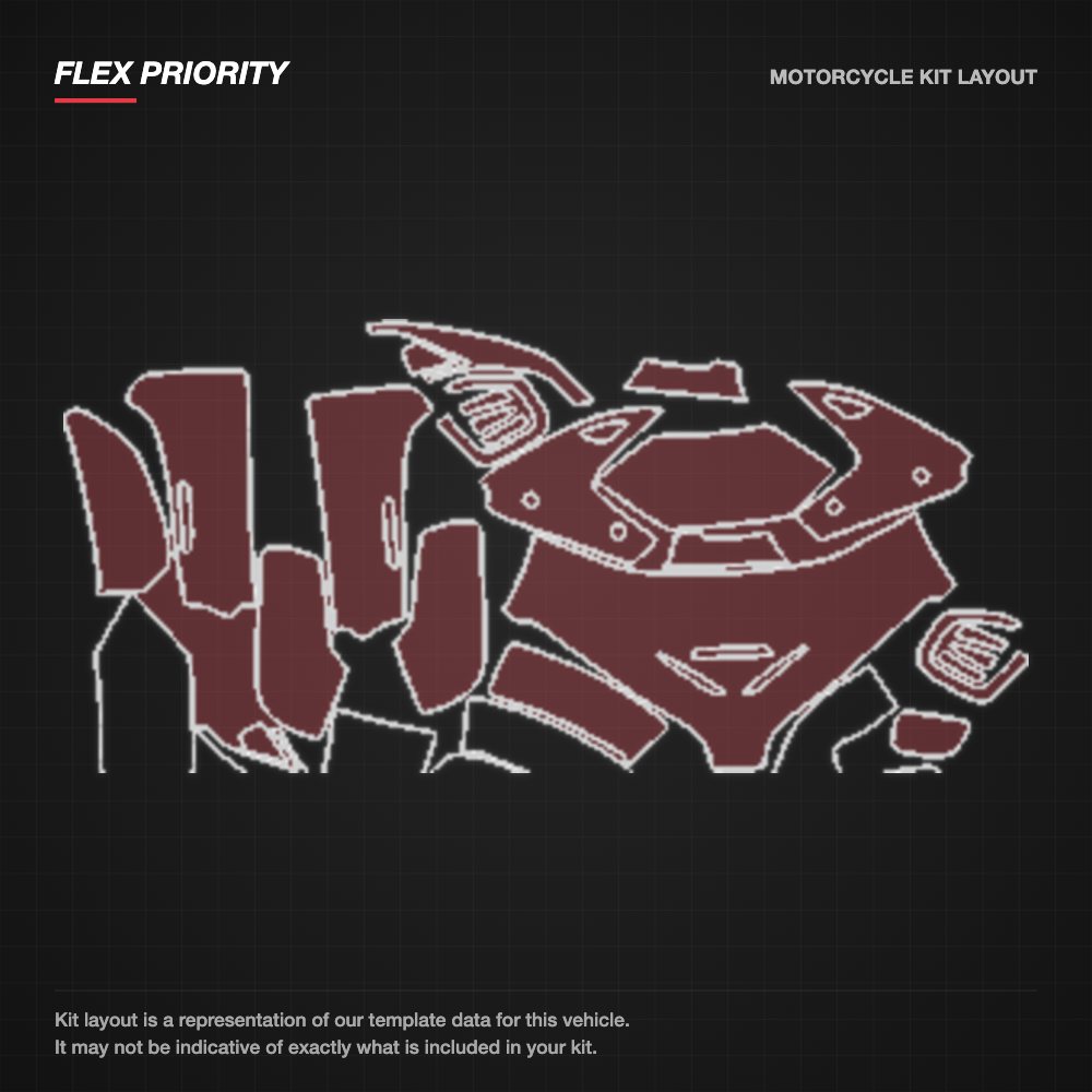 Honda Gold Wing 2017-2018 kit layout