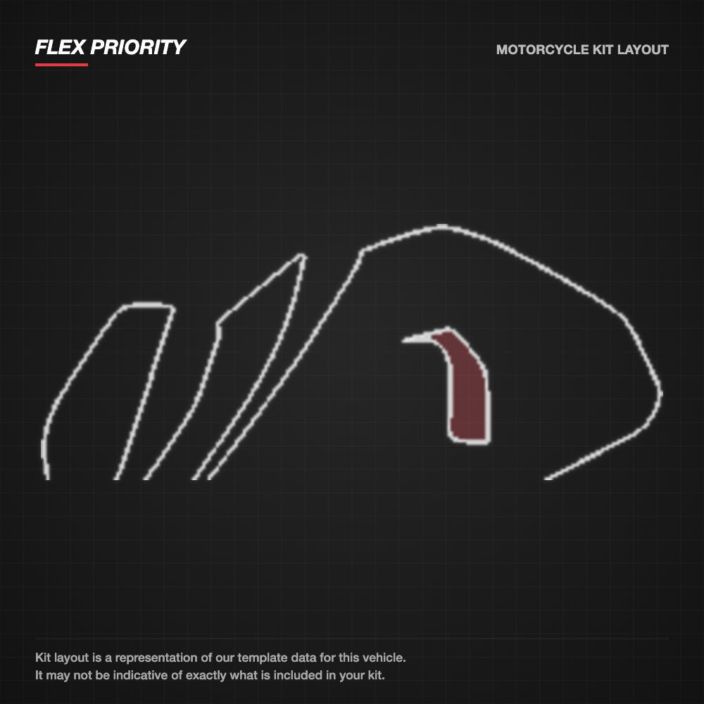 Ducati Street Fighter V2 2022+ kit layout