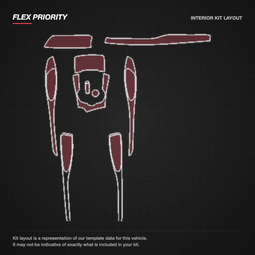 Alfa Romeo Stelvio 2024+ kit layout