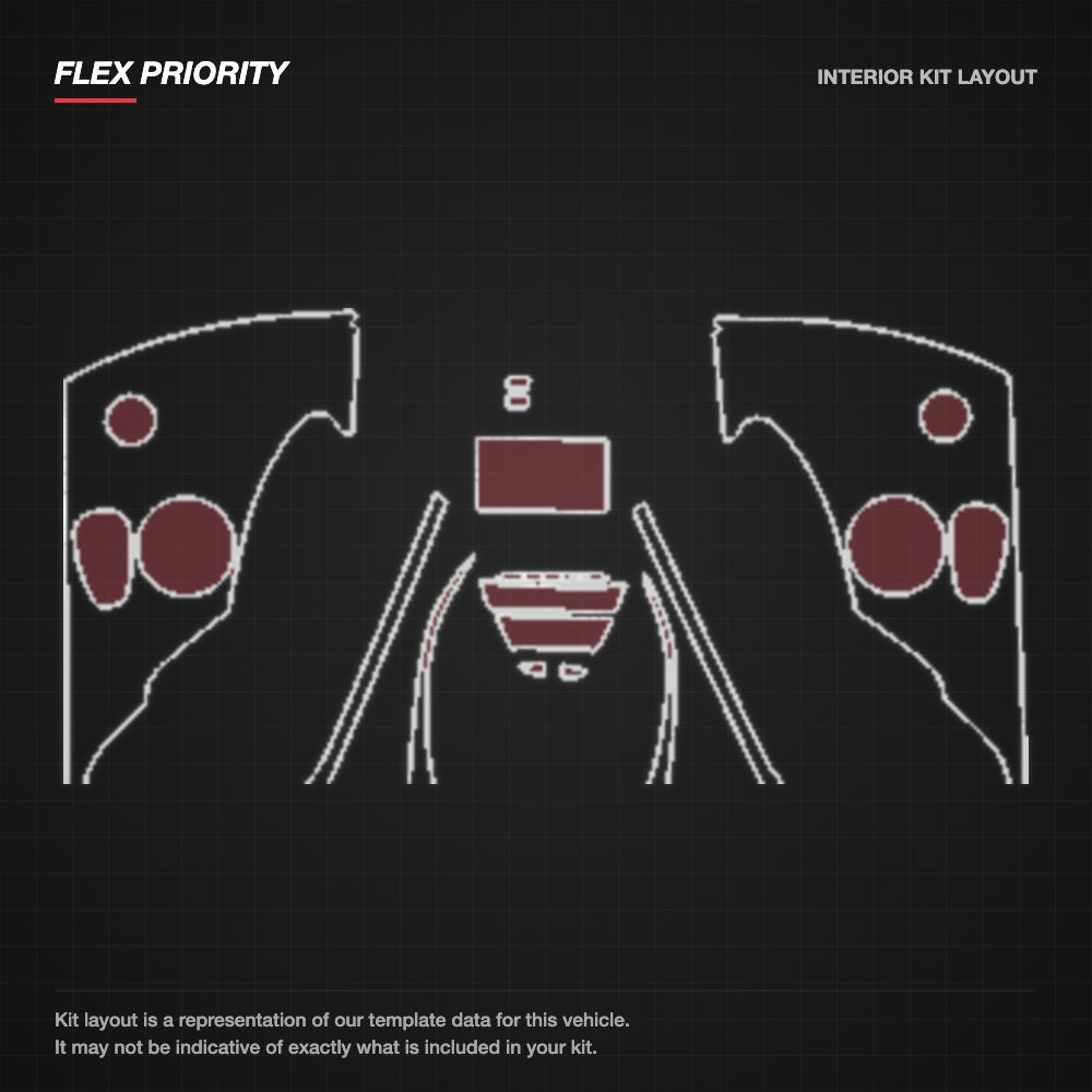 Aston Martin DB11 2016-2018 kit layout