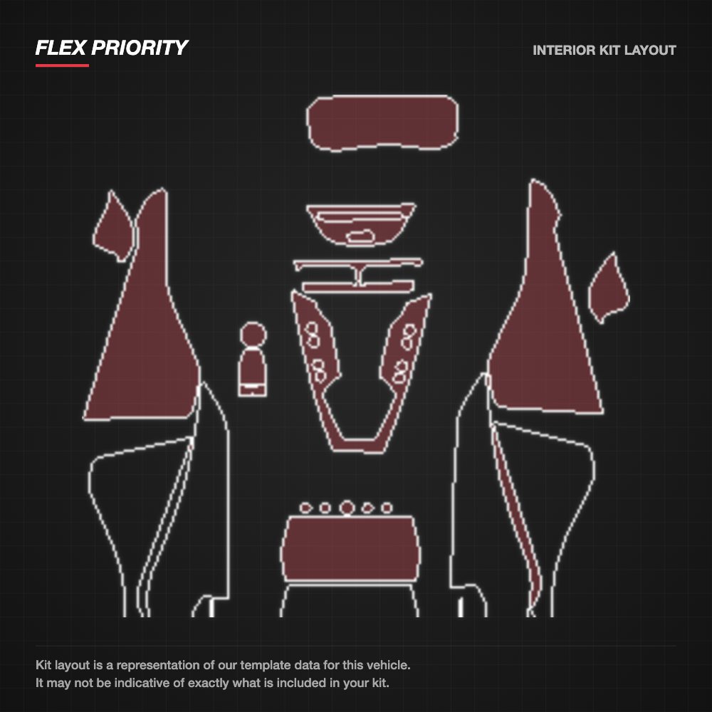 Aston Martin DBX 2021+ kit layout