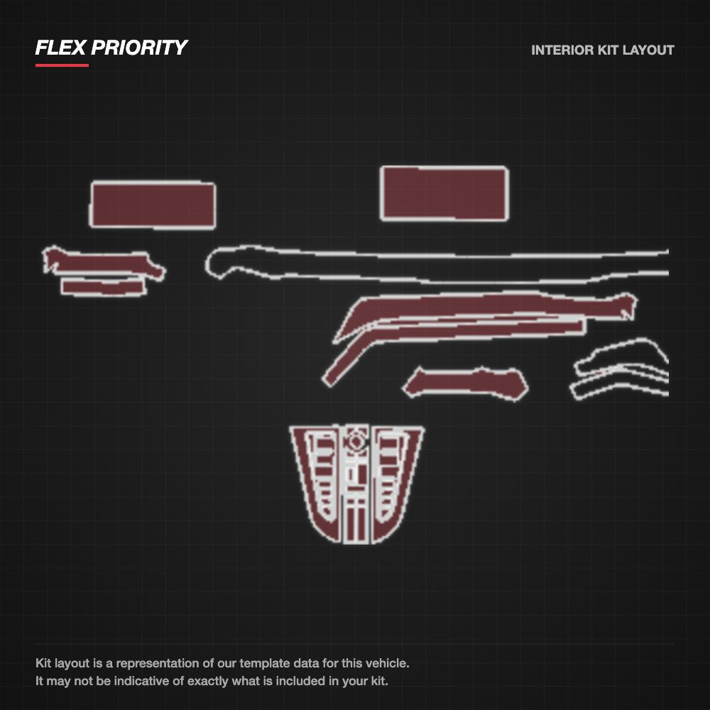 Aston Martin Vantage 2025+ kit layout