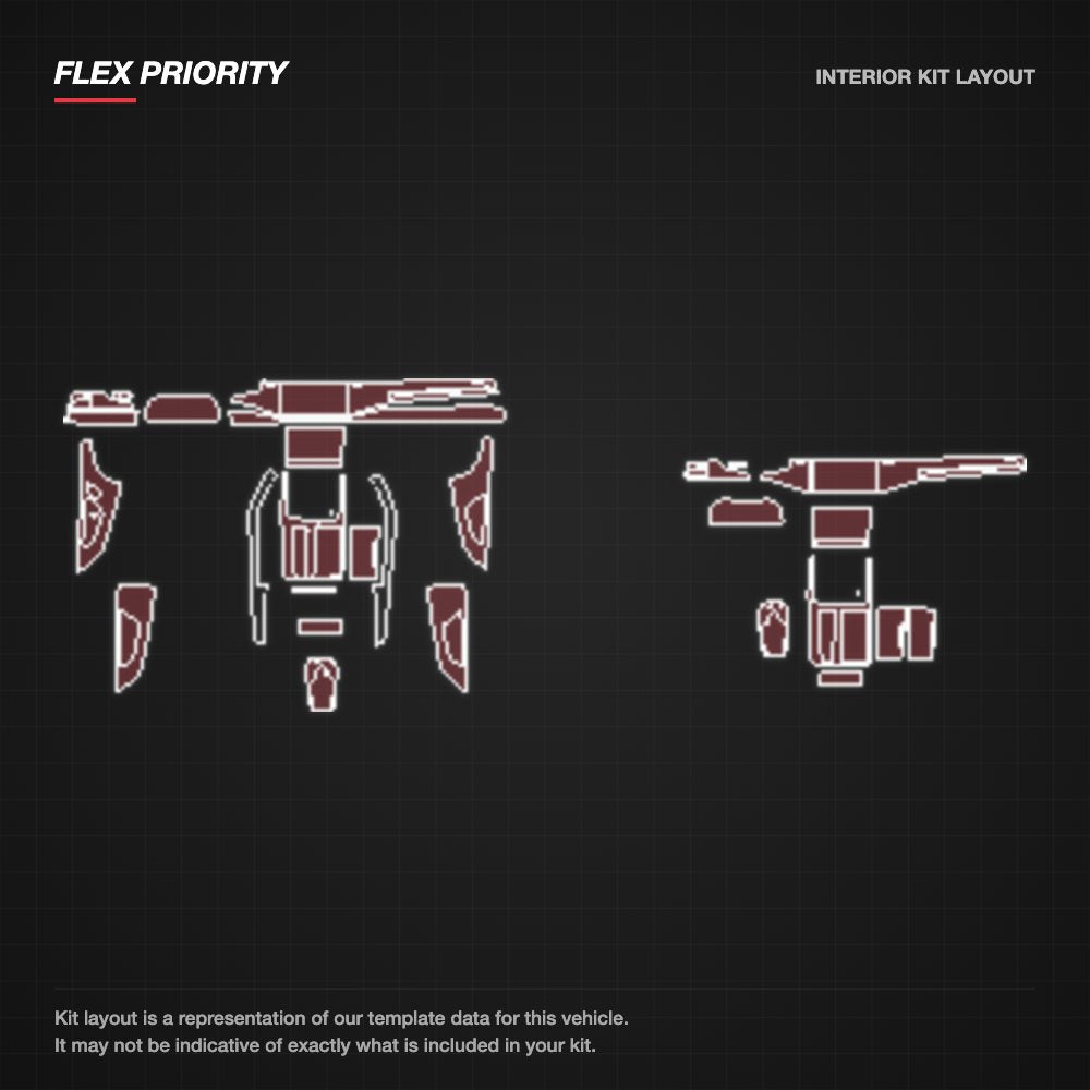 Audi Q8 2019 kit layout