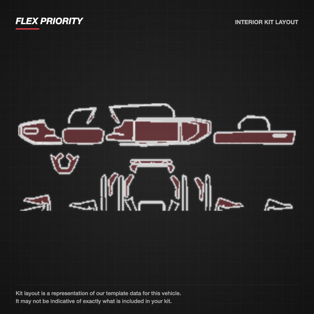 Audi RS Q3 2020+ kit layout