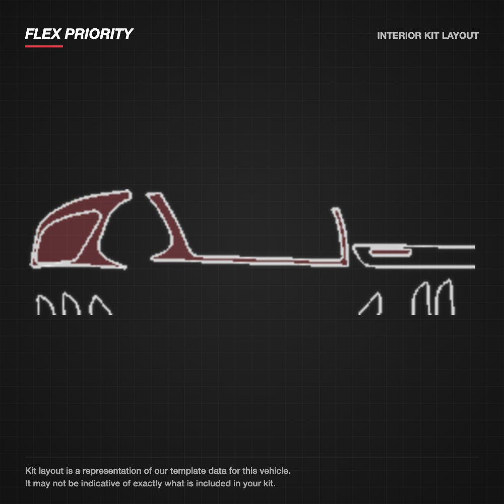 Audi A4 2016 kit layout