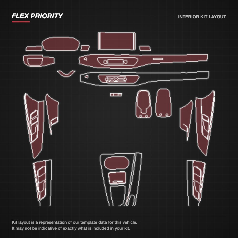 Audi A4 Allroad 2022+ kit layout