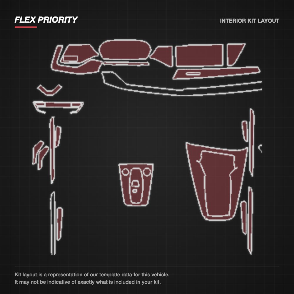 Audi S3 2021-2024 kit layout