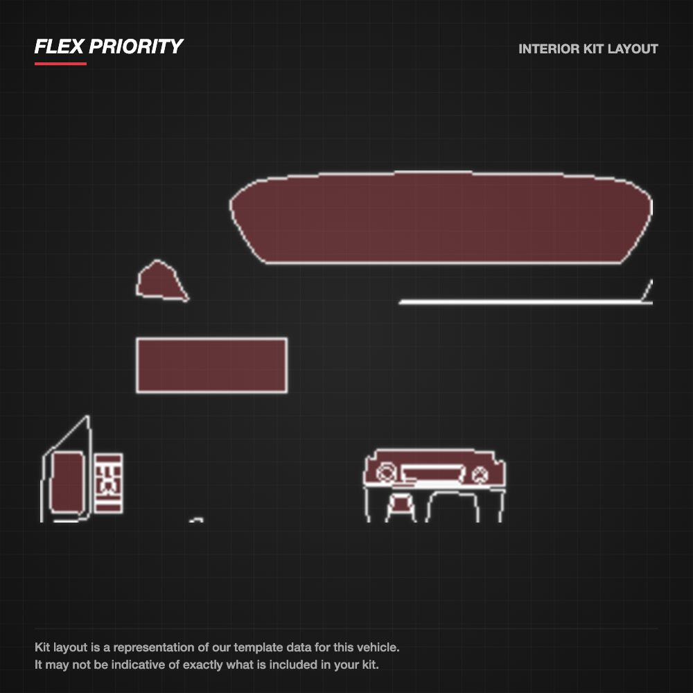 Audi A6 e-tron Sportback 2025+ kit layout