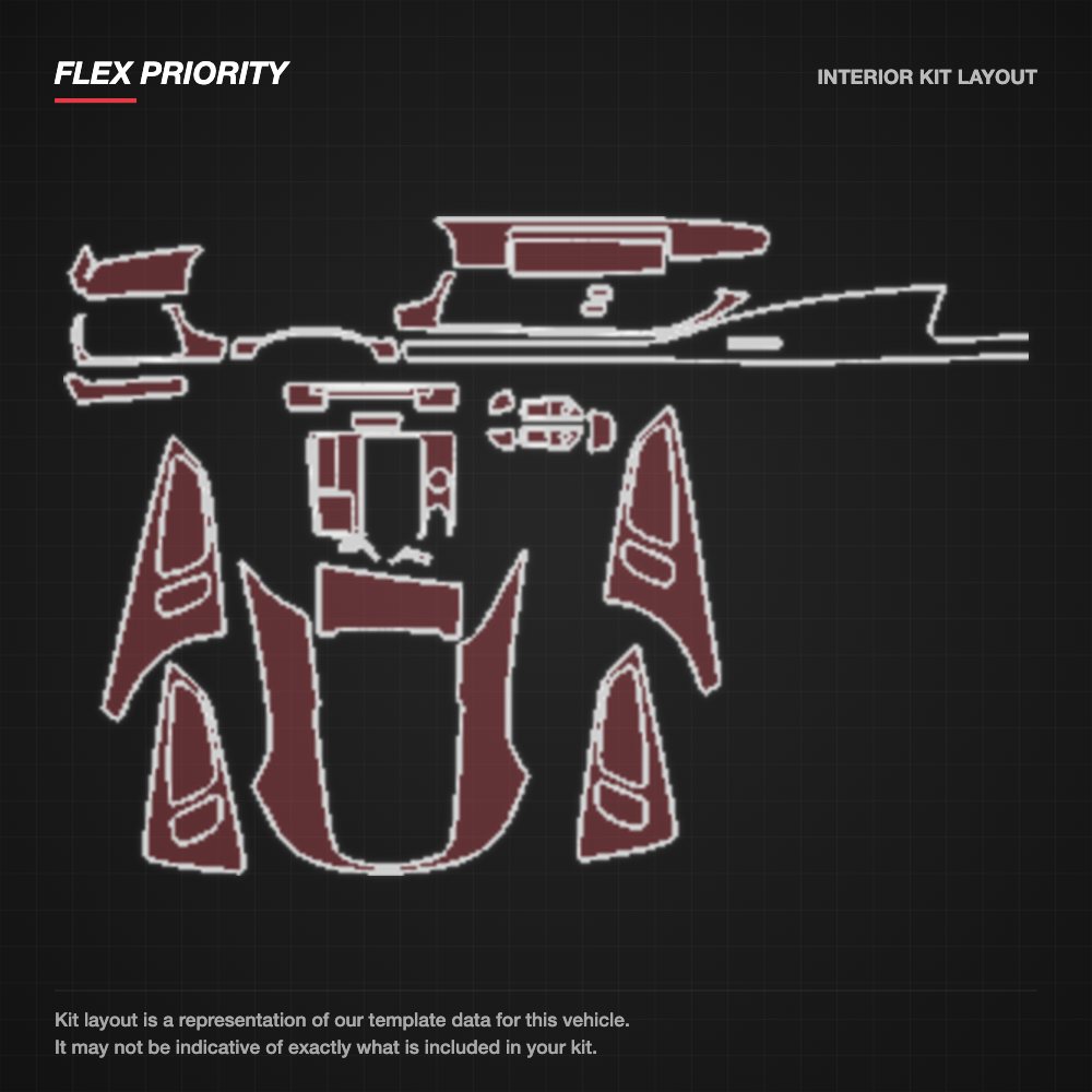 Audi A7 2018 kit layout