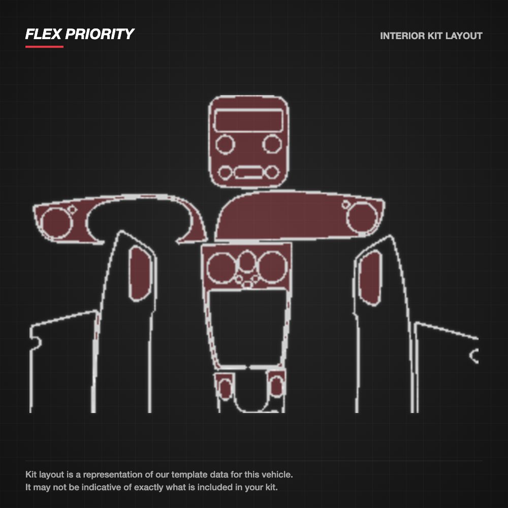 Bentley Continental 2017 kit layout