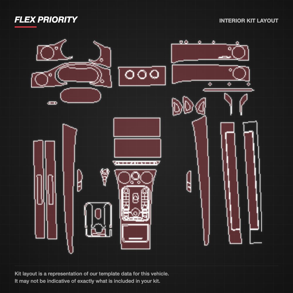 Bentley Continental 2020+ kit layout