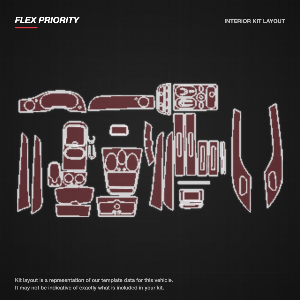 Bentley Bentayga 2021+ kit layout