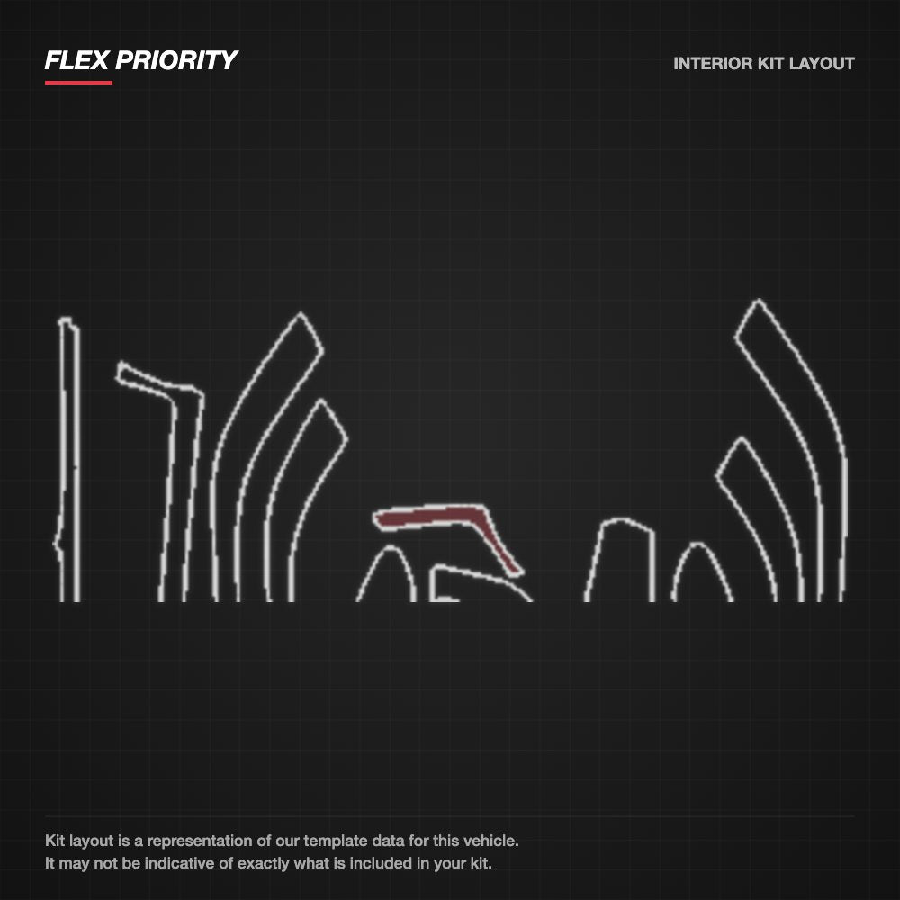 BMW M4 2019-2020 kit layout