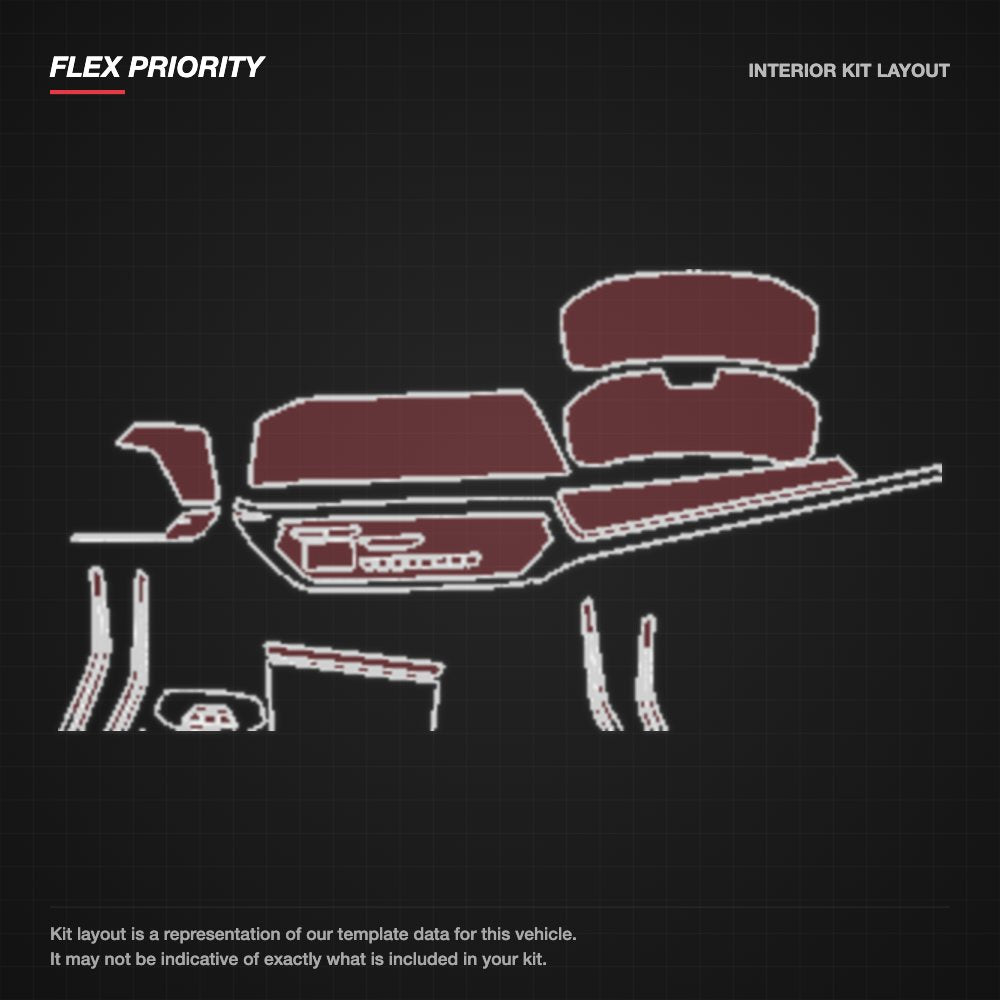 BMW M4 2021 kit layout