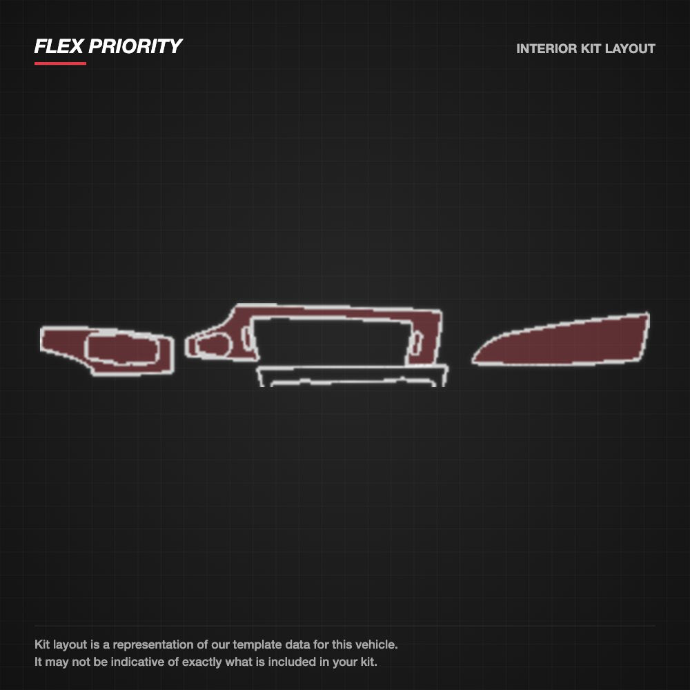 BMW X3 2016 kit layout