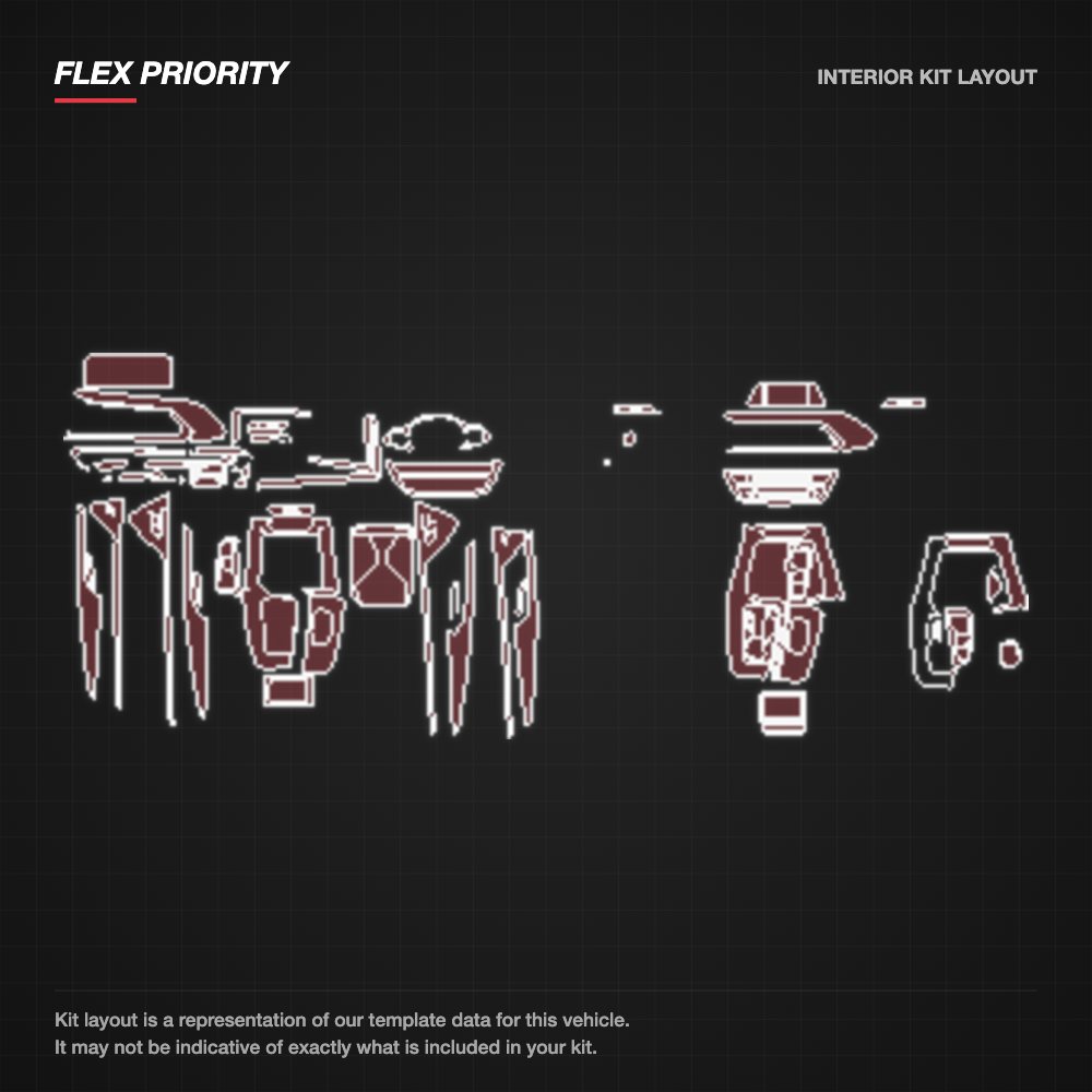 BMW X3 2018 kit layout