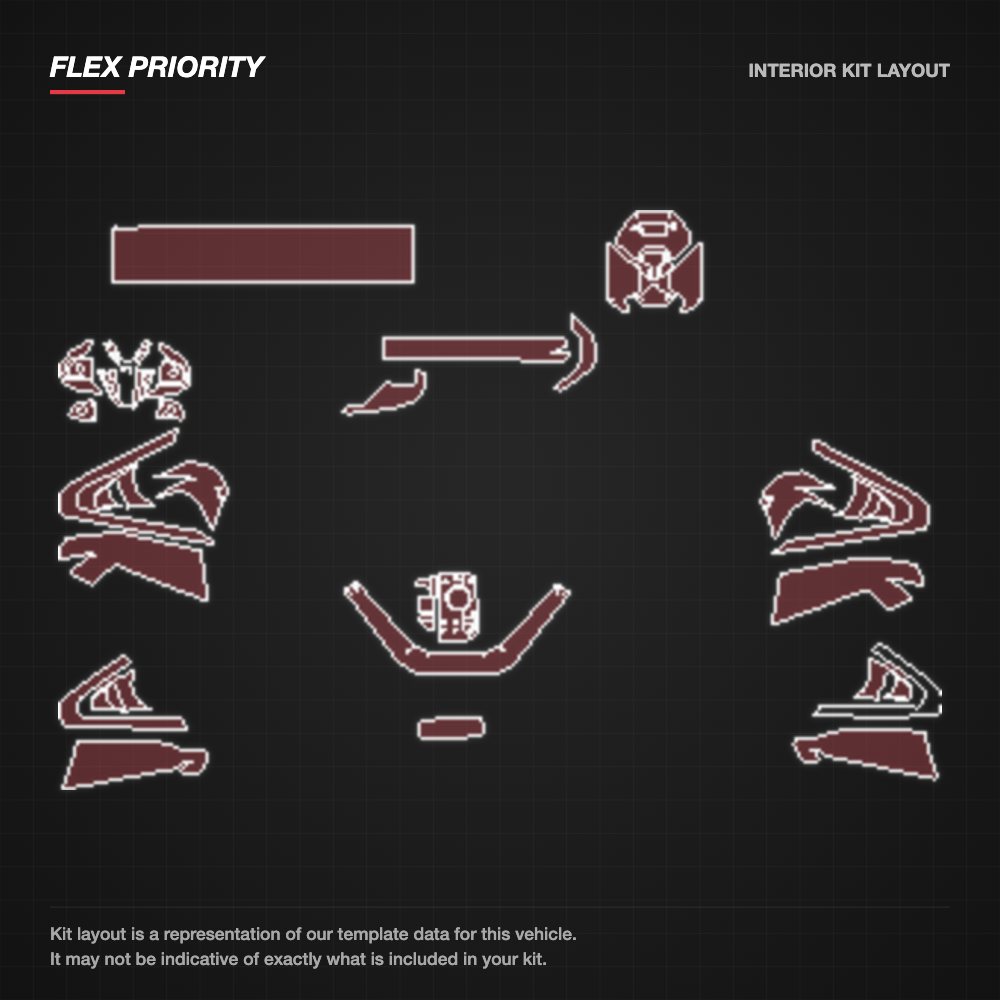 BMW X3 2025+ kit layout