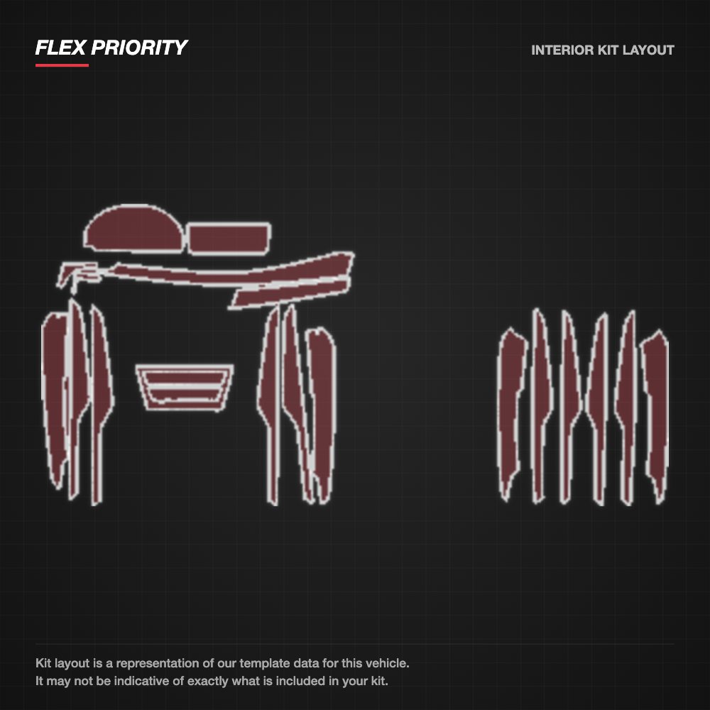 BMW X5 2018 kit layout