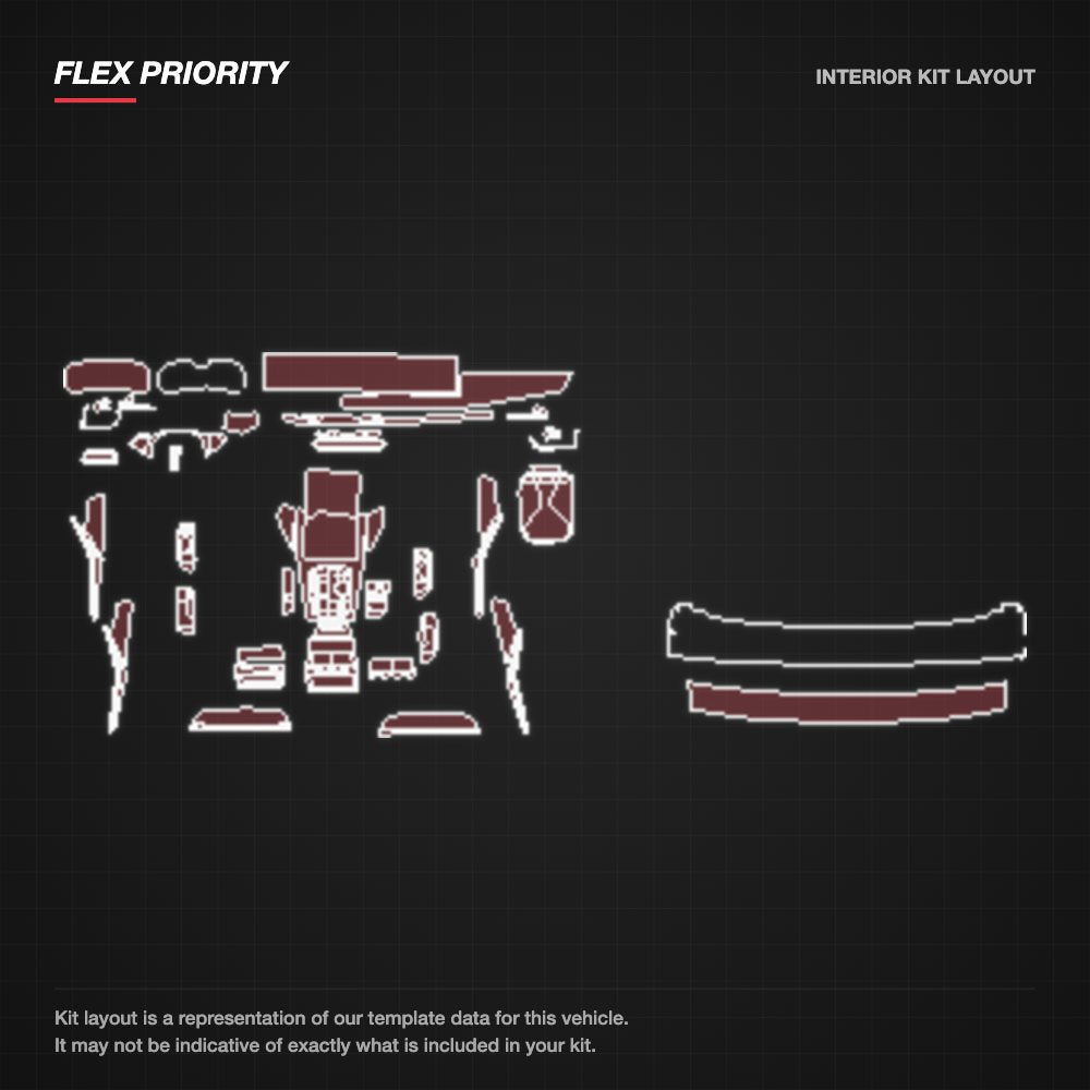 BMW X5 2023+ kit layout