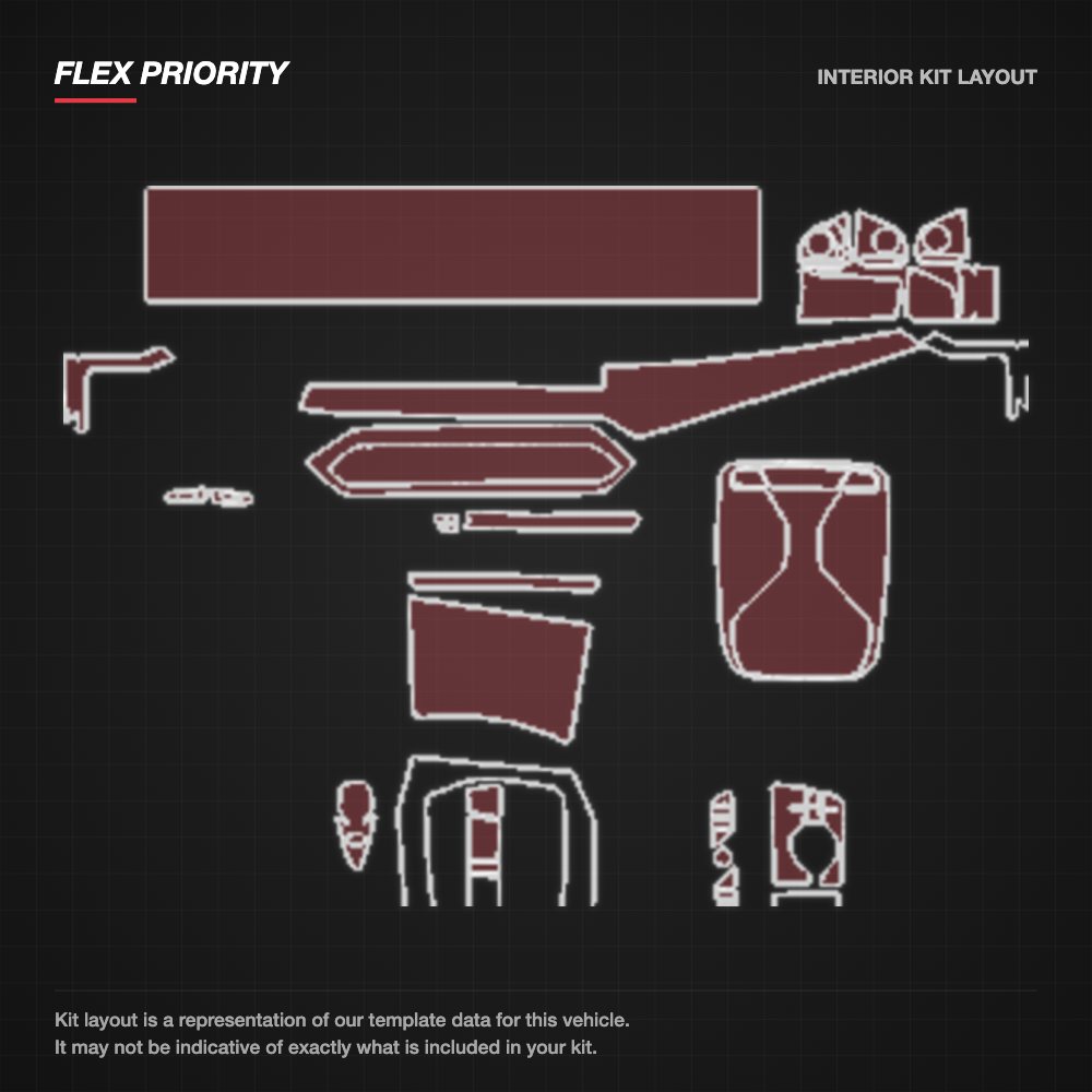 BMW 4 Series Coupe 2023 kit layout