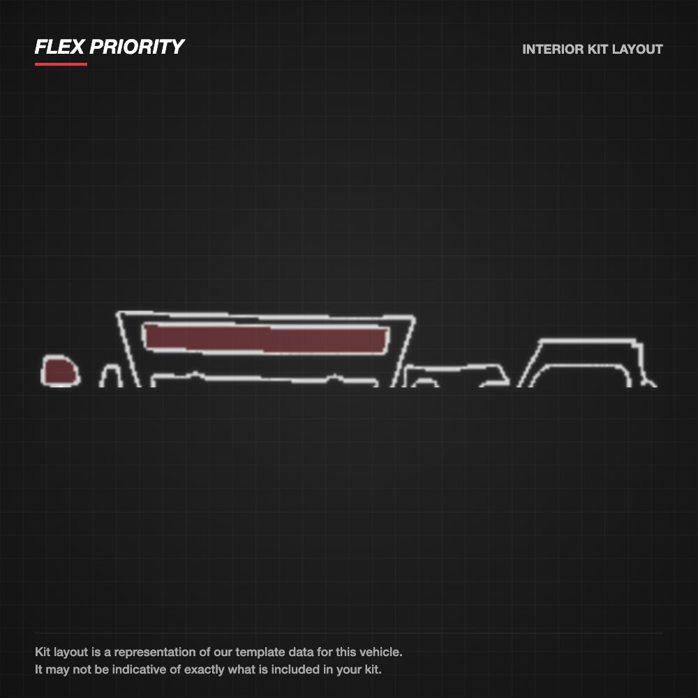 BMW 6 Series 2014-2016 kit layout