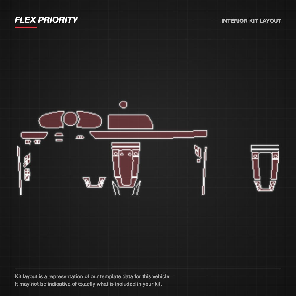 Porsche 911 2019-2021 kit layout