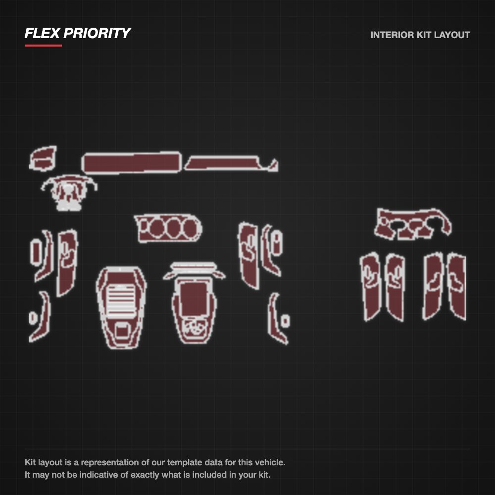 Mercedes-Benz AMG A-Class 2020-2023 kit layout
