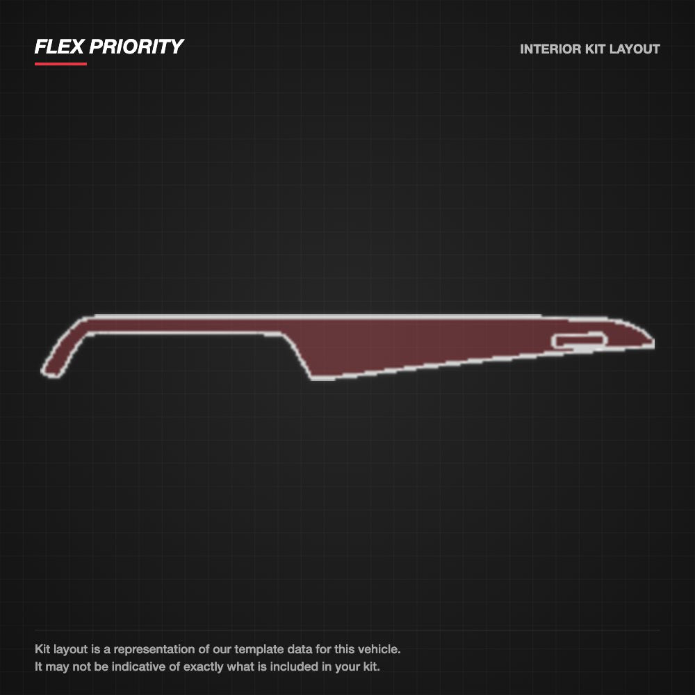 Mercedes-Benz AMG C-Class Two-door 2012-2015 kit layout