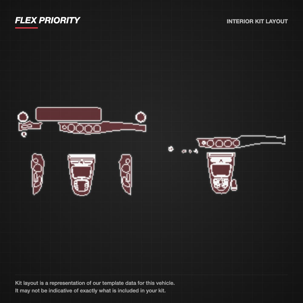 Mercedes-Benz E-Class Coupe 2019-2020 kit layout