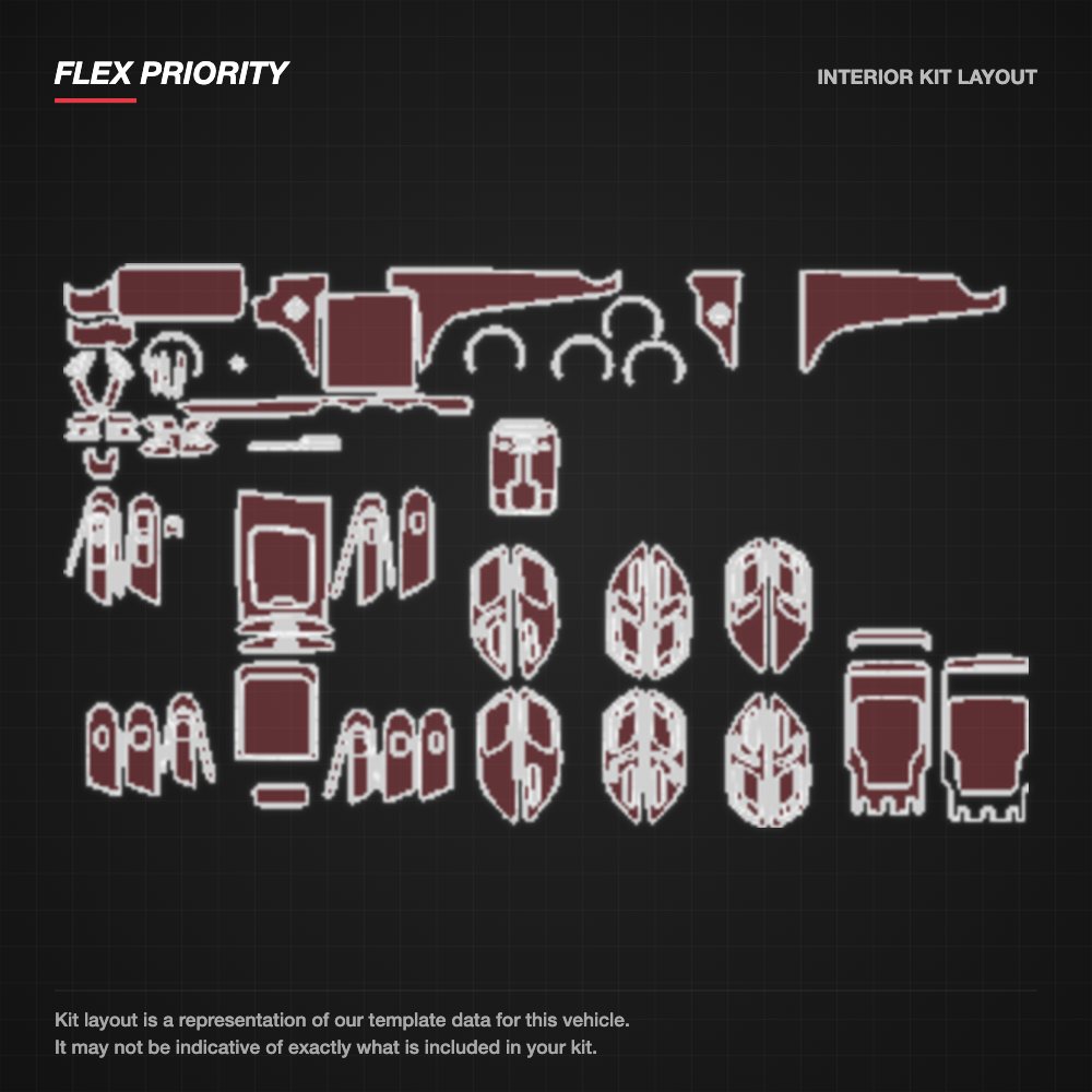 Mercedes-Benz GLC 2023+ kit layout