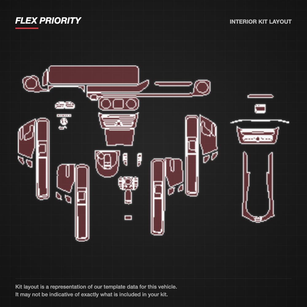 Mercedes-Benz G-Class 2019-2020 kit layout