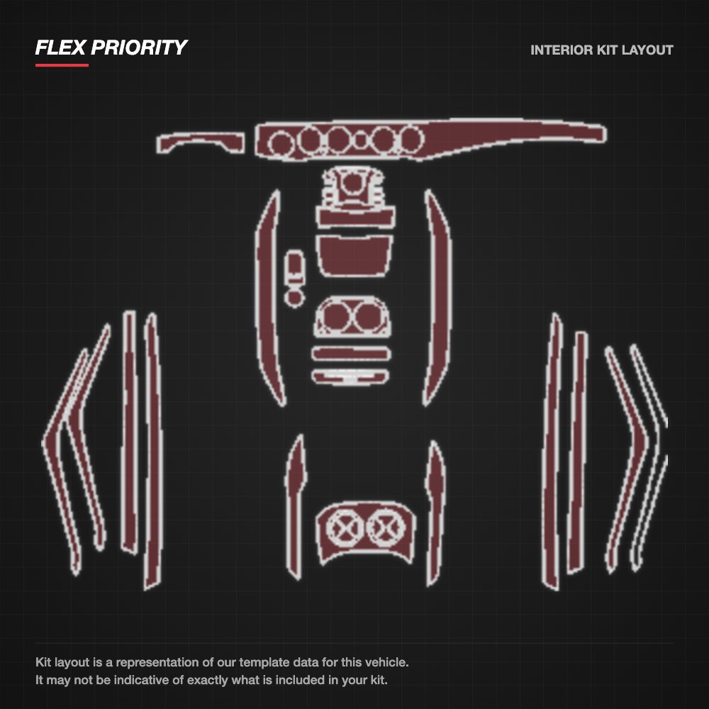 Mercedes-Benz S-Class Sedan 2014 kit layout