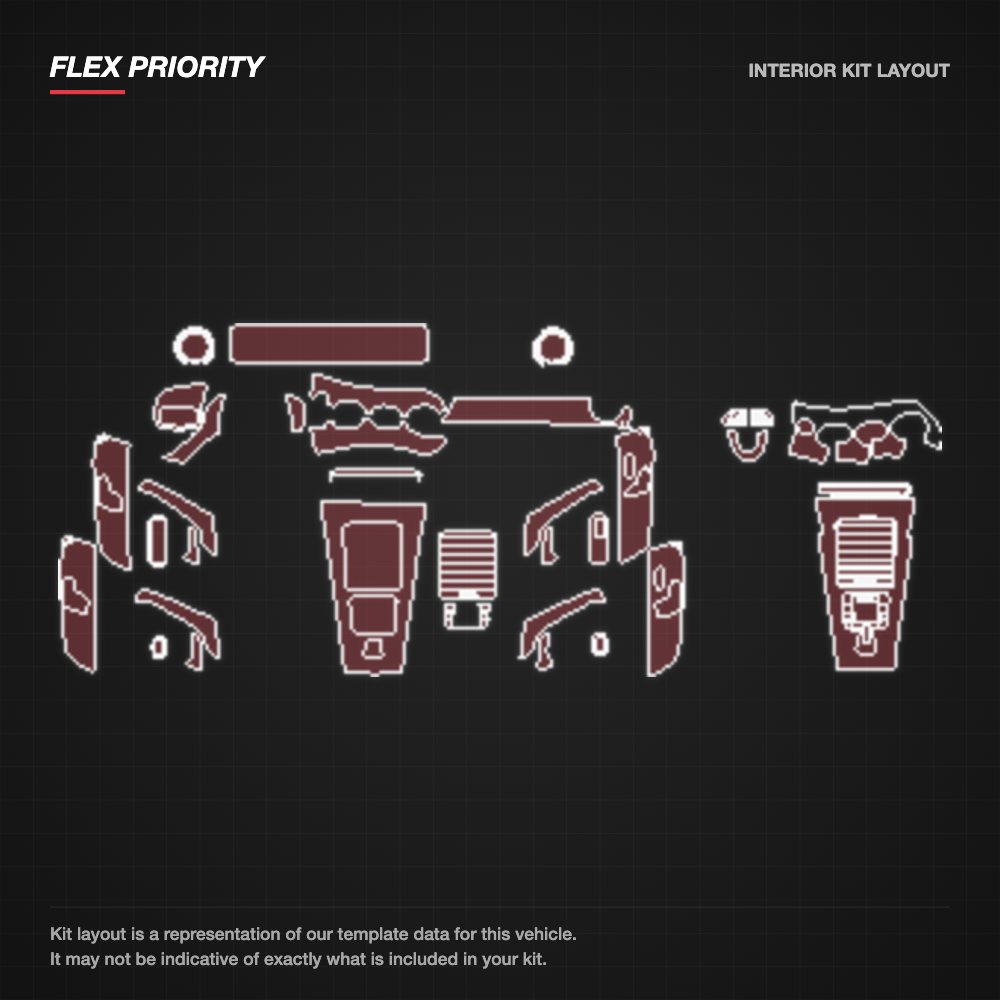 Mercedes-Benz CLA 2020-2023 kit layout