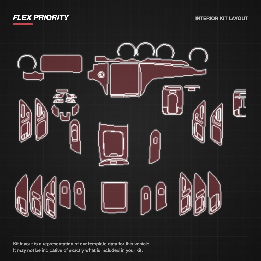 Mercedes-Benz C-Class Sedan Sedan 2022+ kit layout