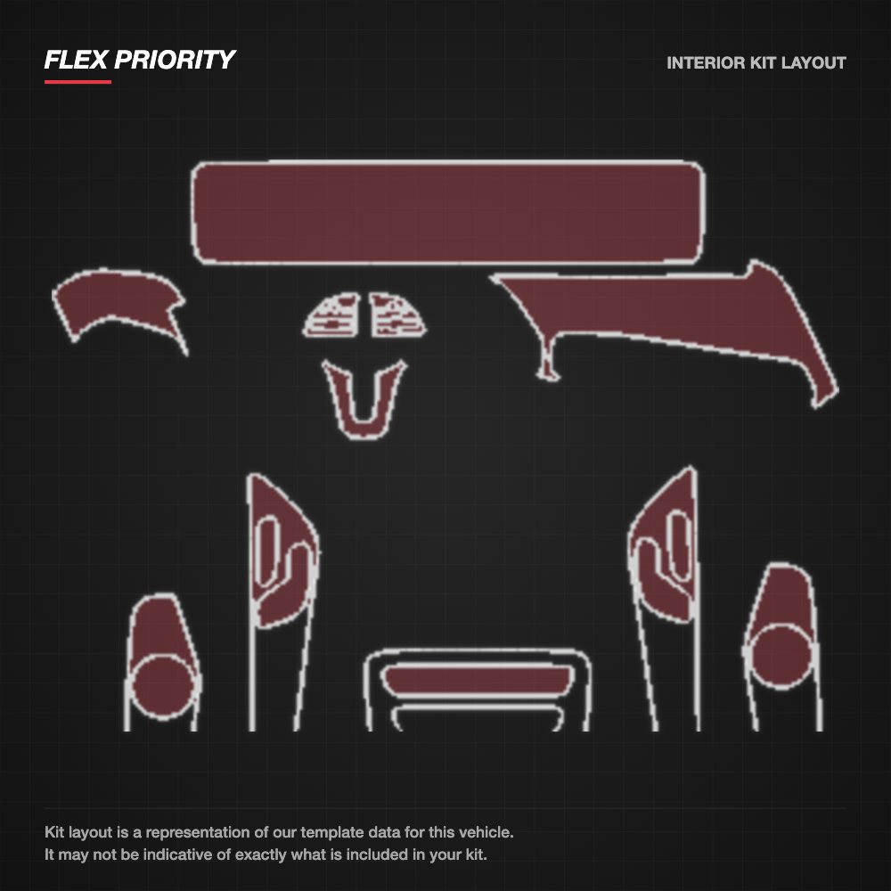 Mercedes-Benz EQC 2020+ kit layout