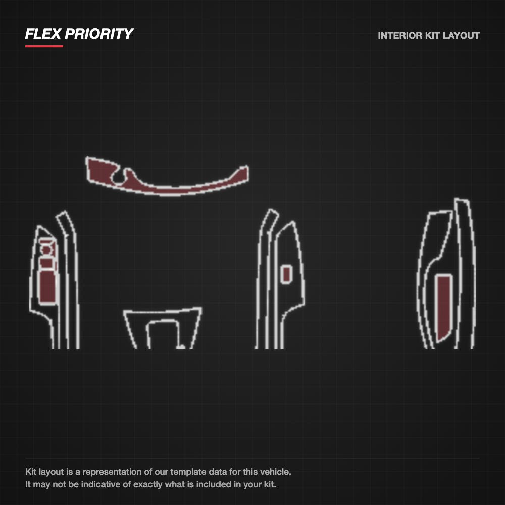 Honda CR-V 2012-2016 kit layout